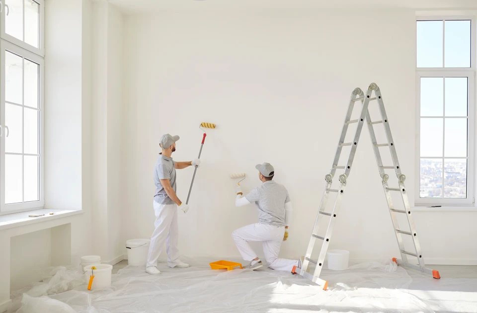 chantier intérieur et installation électrique